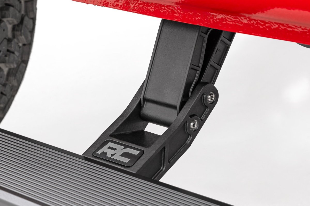 Chevrolet Silverado 3500 HD Power Running Boards - Rough Country - HT-Series - '20-'24